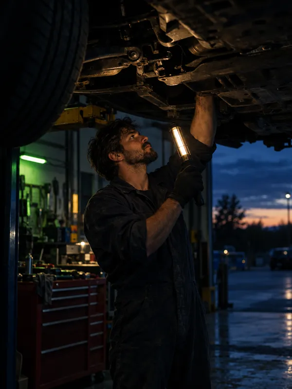 Auto repair at work in South Florida